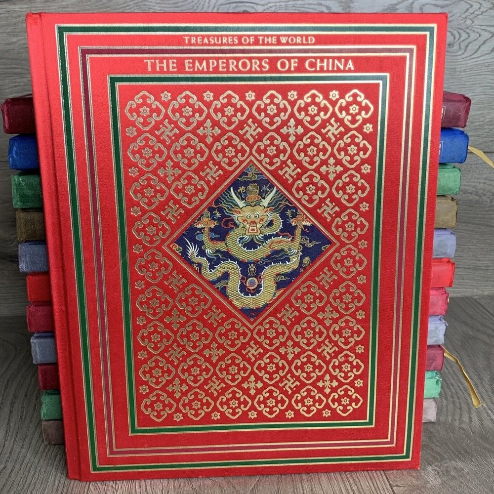 Emperors Of China - Treasures of the World - Stonehenge Press 1981 with foldouts
